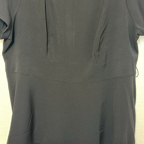 Lane Bryant Lena Top Short Sleeve Black Size 18 New With Tags - Picture 5 of 16